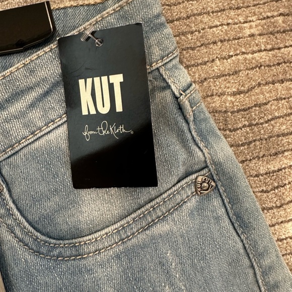 Kut from the Kloth Light Blue Boyfriend Jeans - Picture 5 of 7